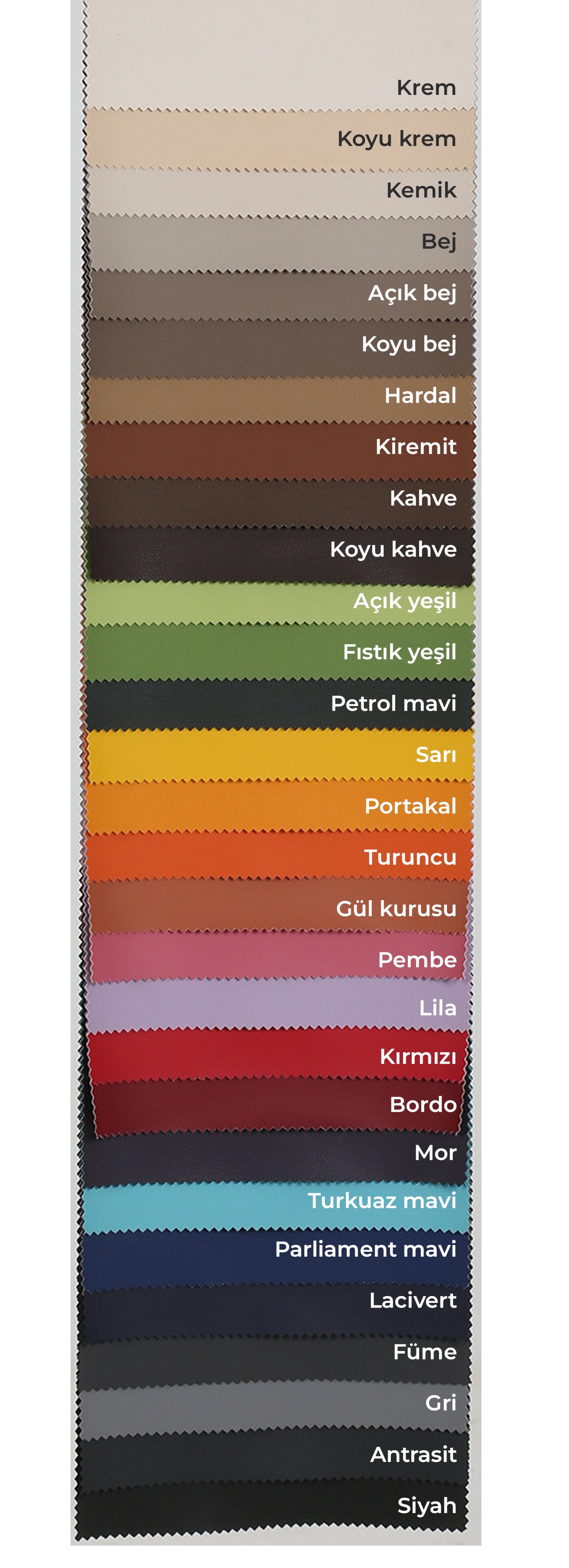 Deri Kumaş Blok Sünger Makaron Minder - Dörtlü Set 40 cm