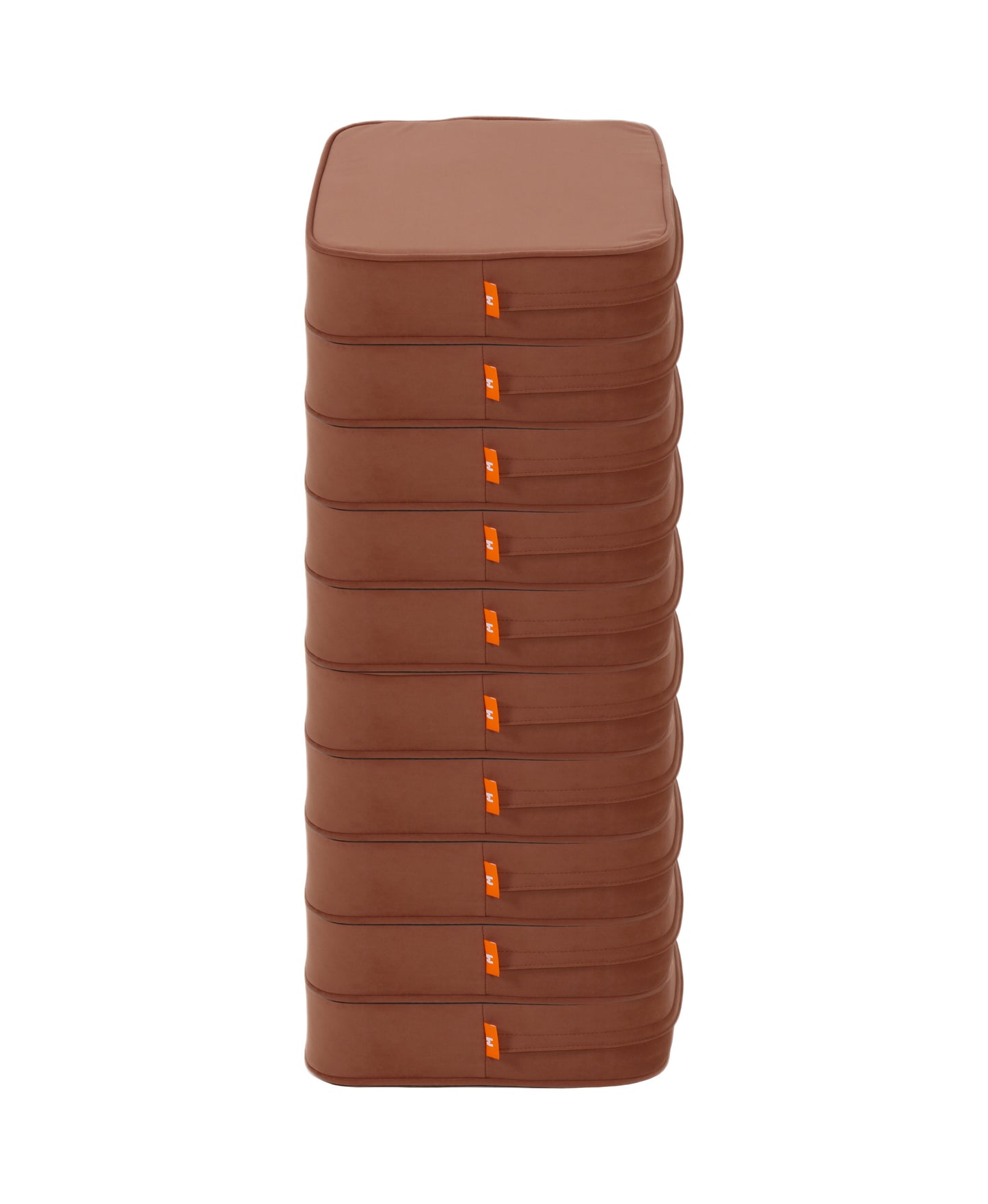 Premium Kumaş Blok Sünger Kare Minder Onlu Set 40 cm