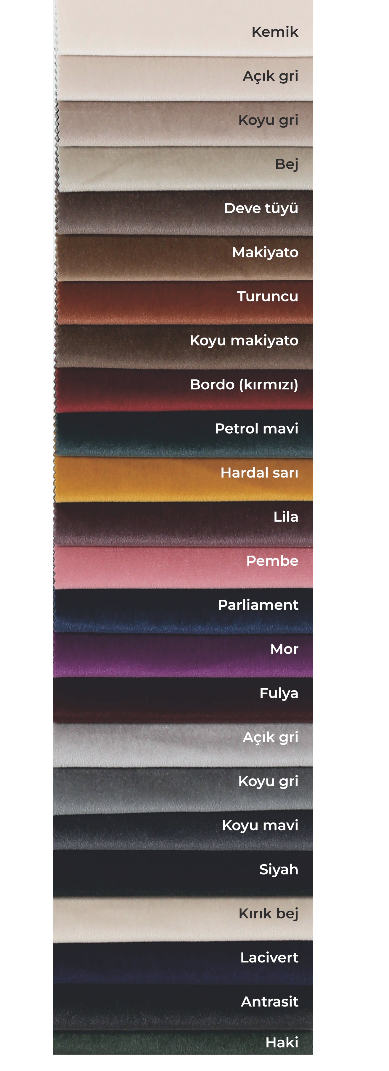 Kadife Kumaş Blok Sünger Makaron Minder - Onlu Set 40 cm