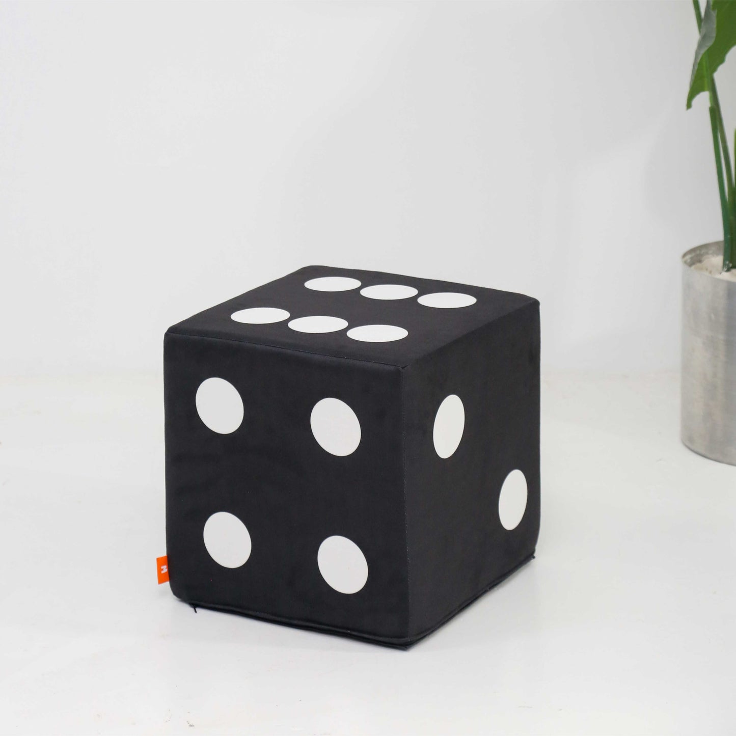 Siyah Zar Küp Minder 40x40 cm